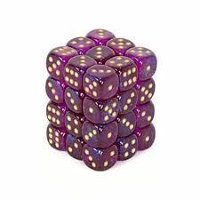 36 Count D6 Borealis Chessex Dice Set