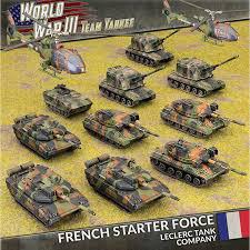 French Leclerc Tank Company Starter Force