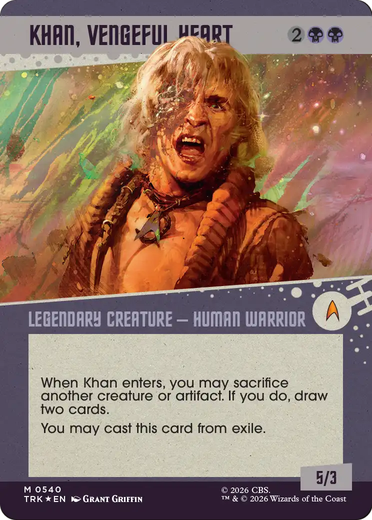Khan, Vengeful Heart