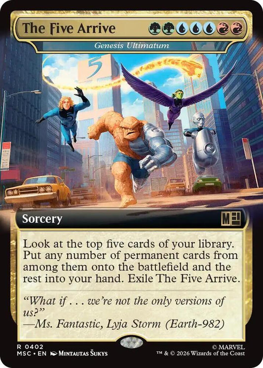 The Five Arrive - Genesis Ultimatum