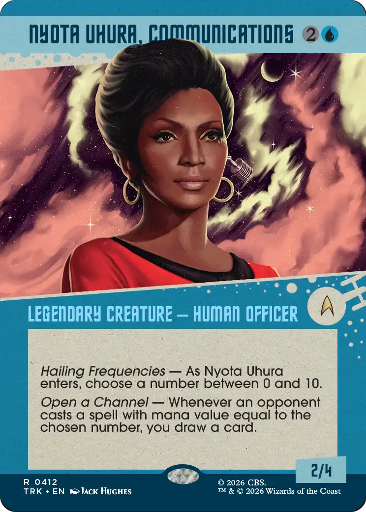 Nyota Uhura, Communications
