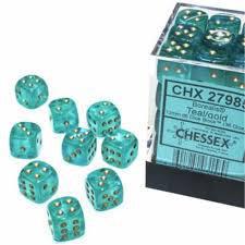 36 Count D6 Borealis Chessex Dice Set