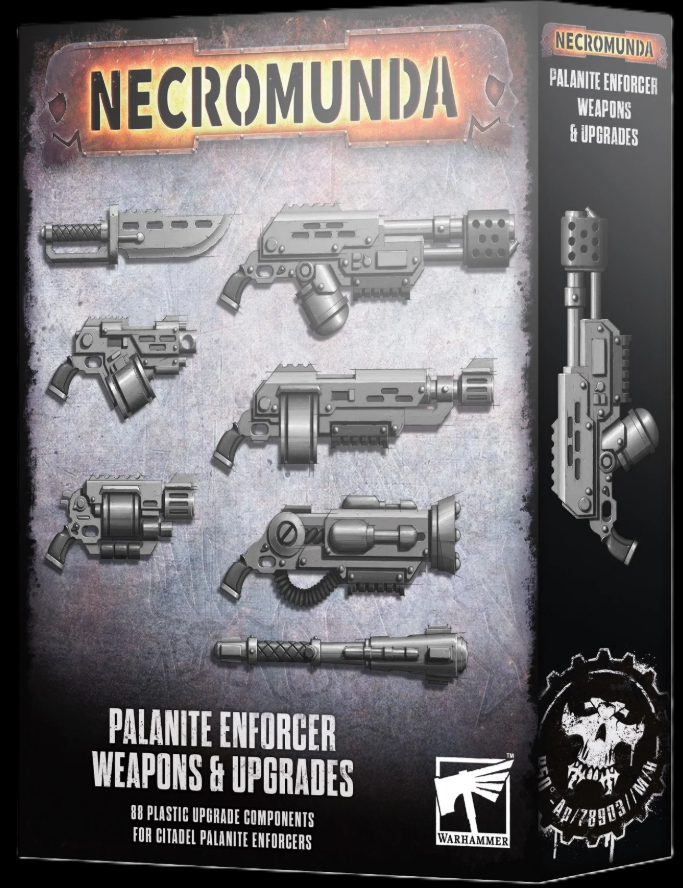 Palanite Enforcer Weapons & Upgrades