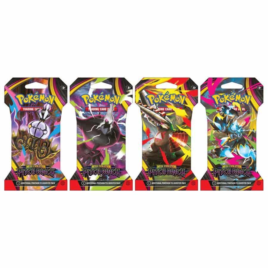 Pitch Black Sleeved Booster Pack