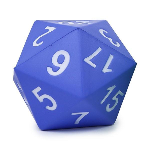 Giant Foam Dice D20 Assortment- Periwinkle/Purple/Green/Pink