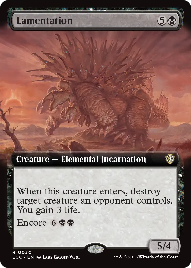 Lamentation (Extended Art)