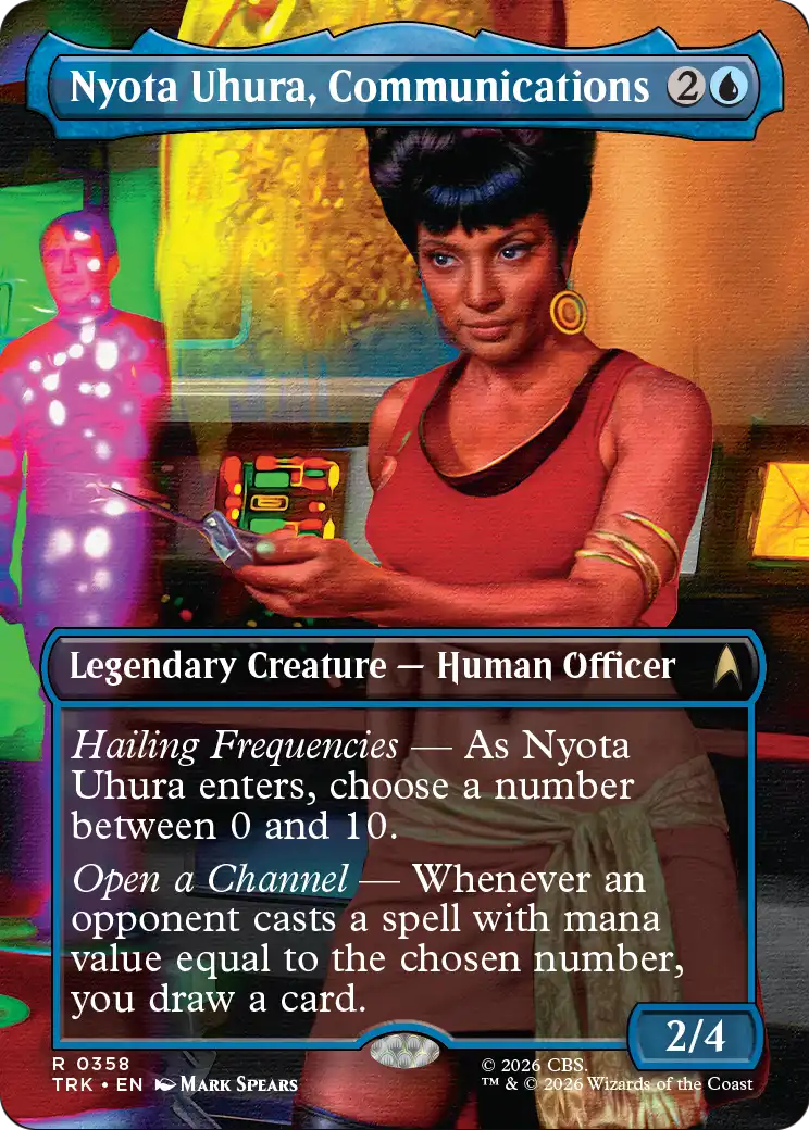 Nyota Uhura, Communications