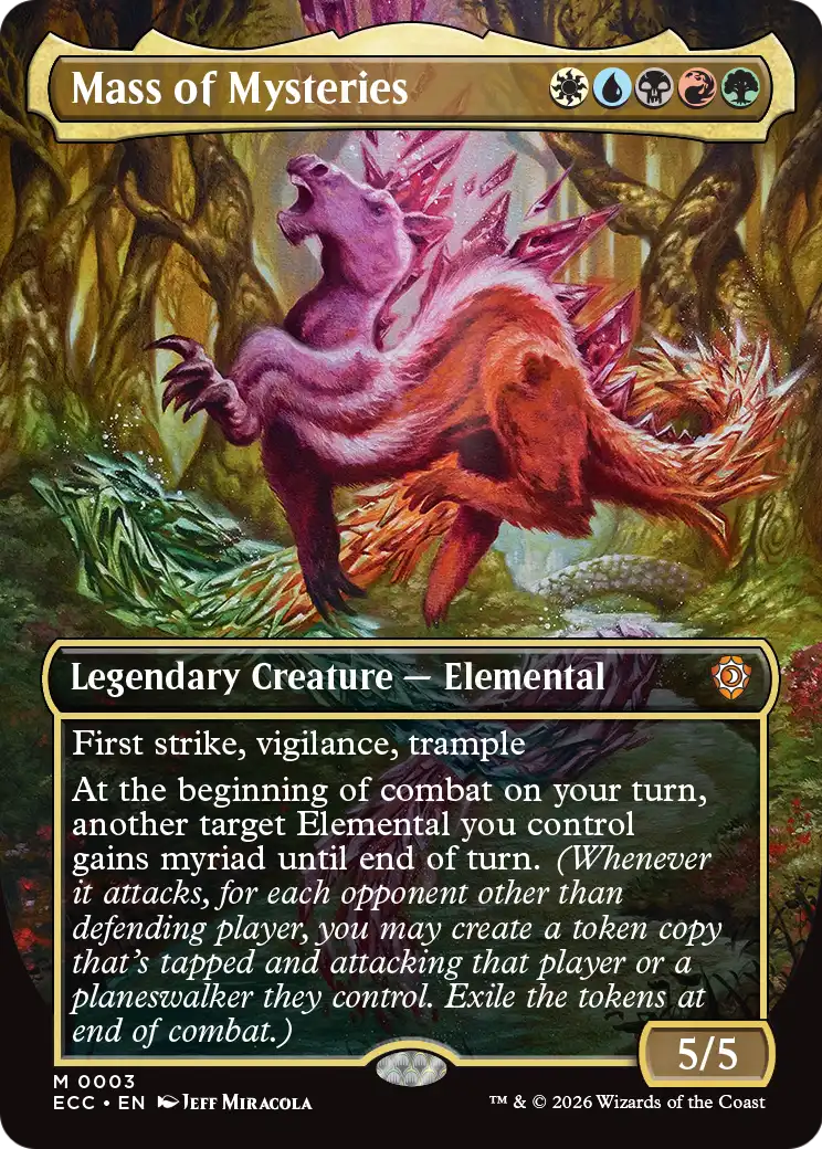 Mass of Mysteries (Borderless)