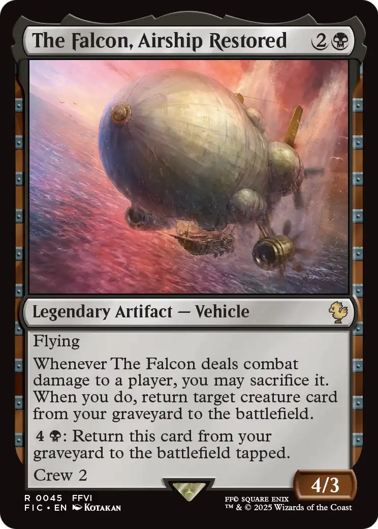 The Falcon, Airship Restored