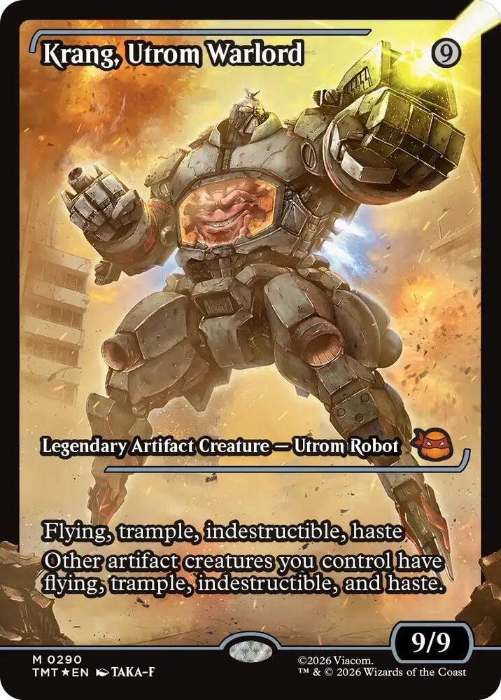 Krang, Utrom Warlord