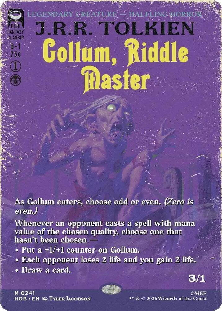 Gollum, Riddle Master