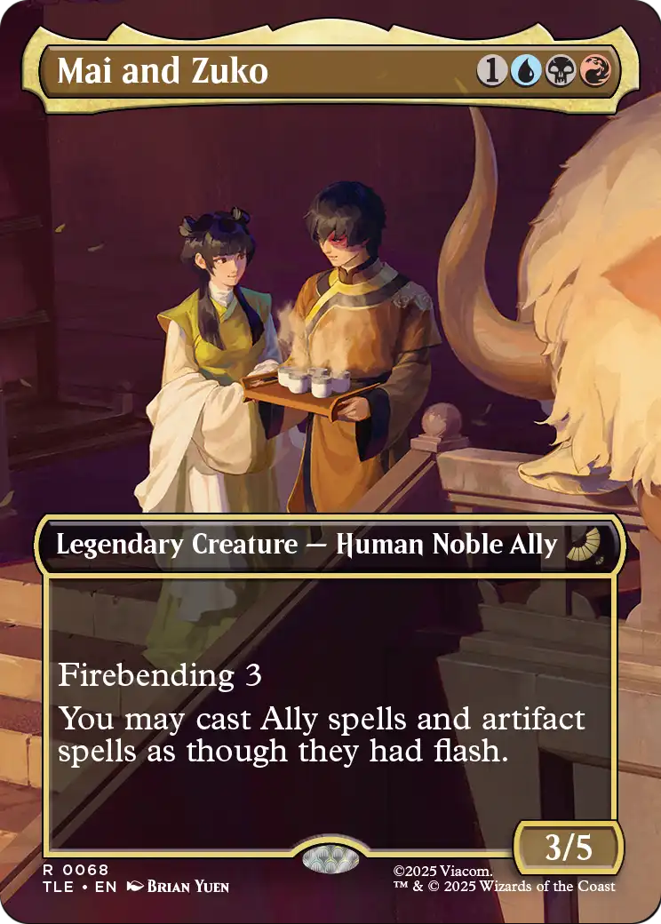 Mai and Zuko