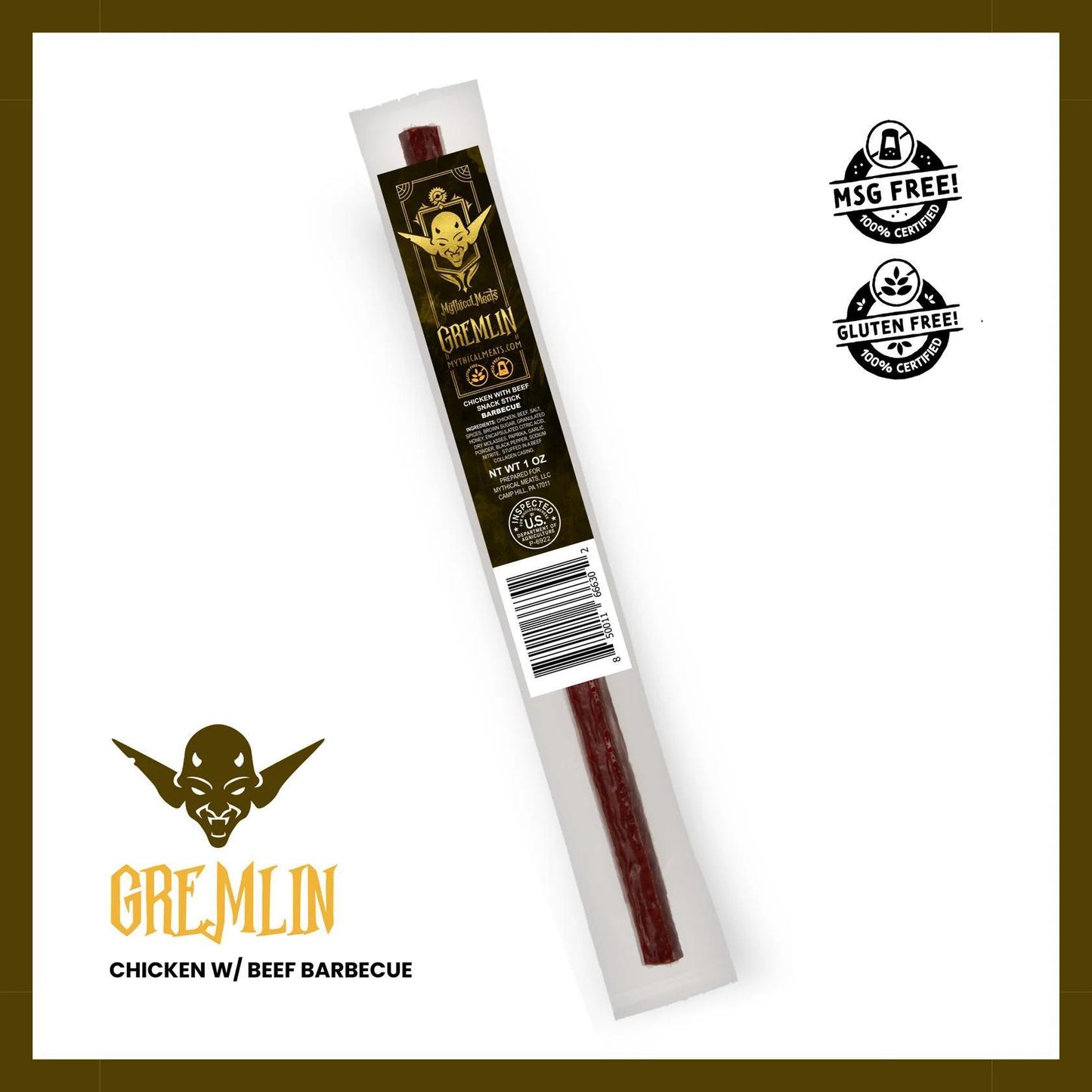 Mythical Meats Meat Sticks