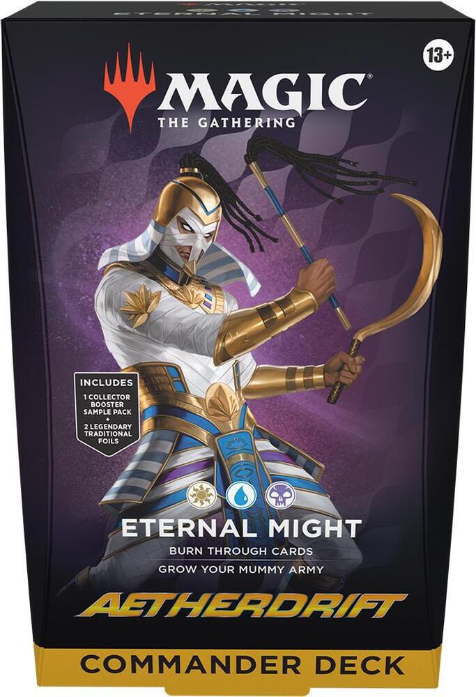 Aetherdrift Commander Decks