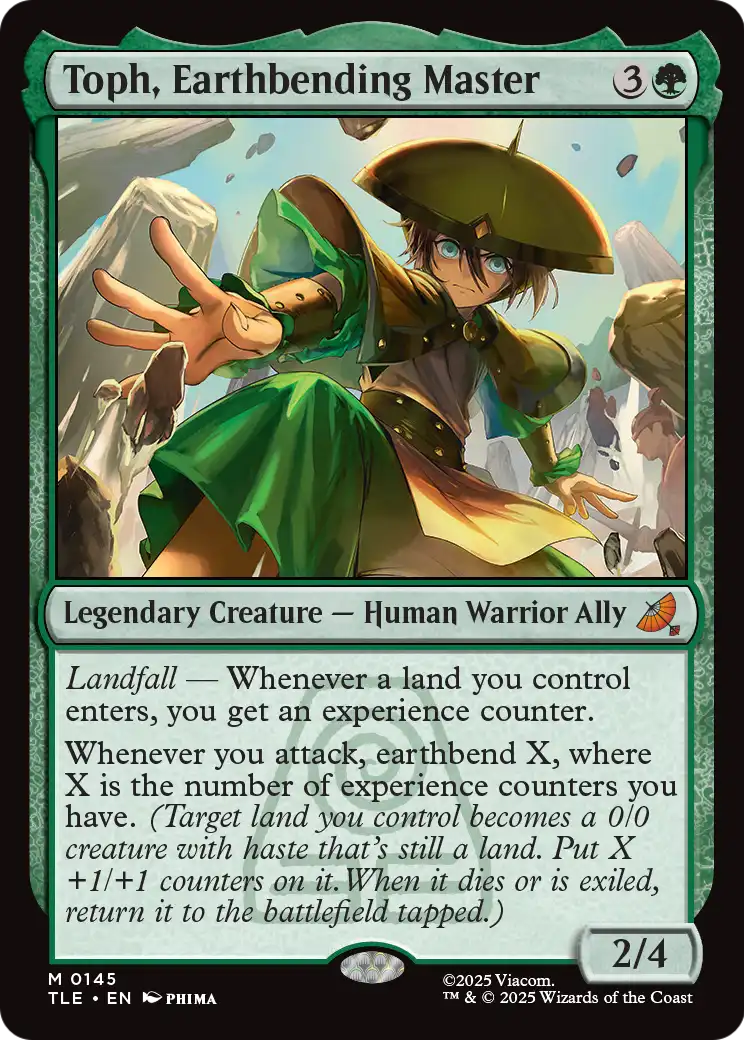 Toph, Earthbending Master