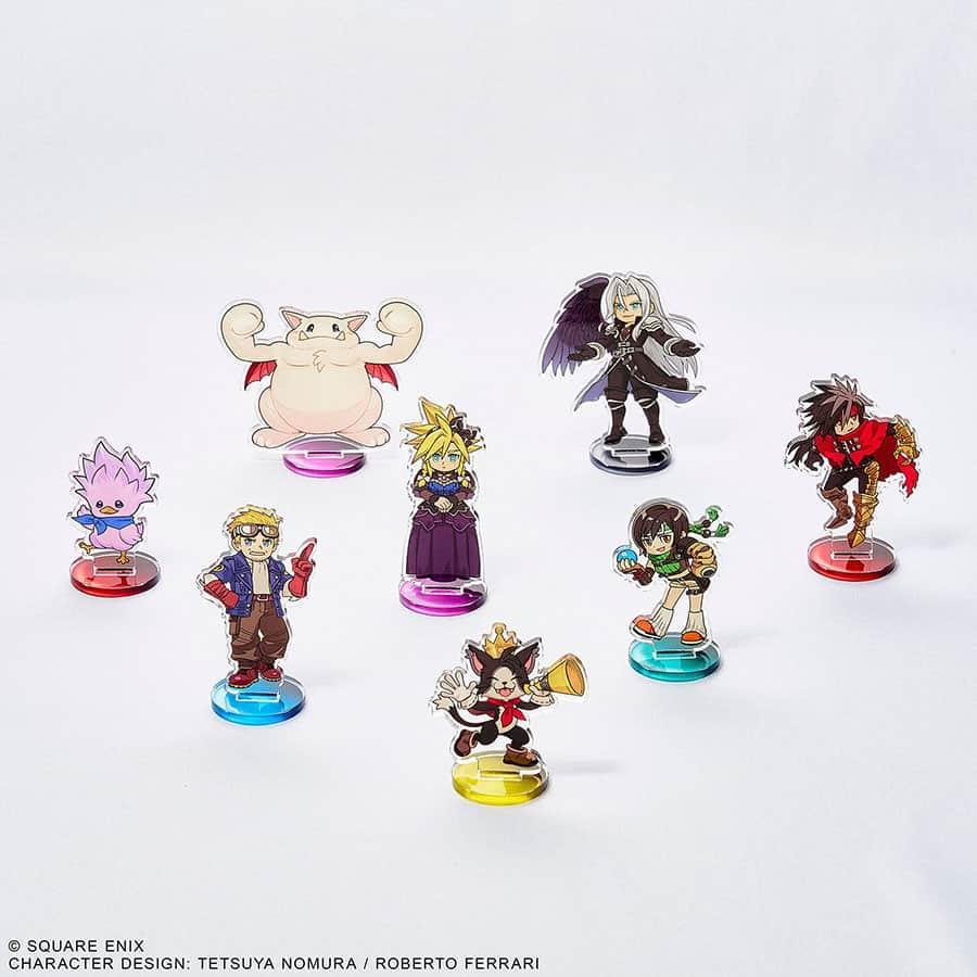 Final Fantasy VII Rebirth: Mini Acrylic Stand Collection Vol.2 Display