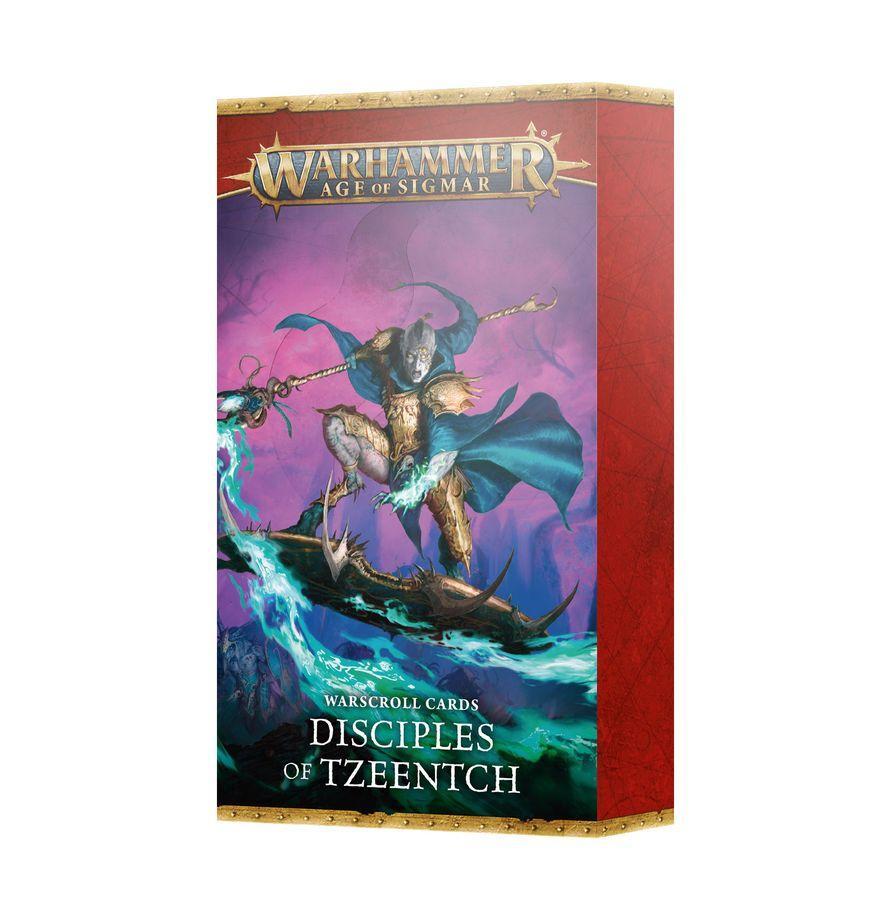 Disciples Of Tzeentch Warscroll Cards