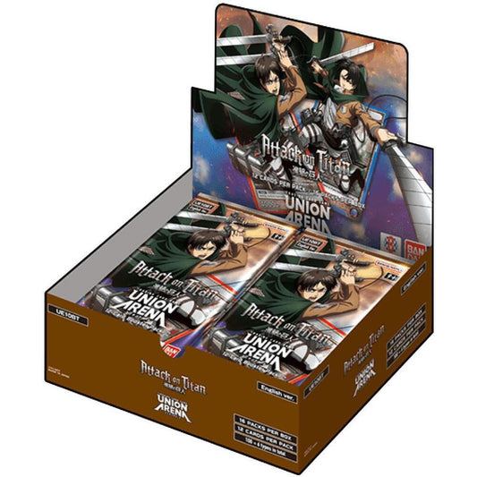 Attack on Titan Booster Box releases 8/29