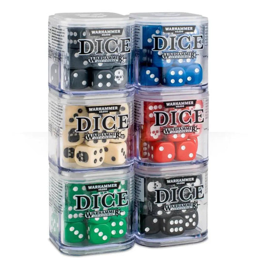 Warhammer Dice Cube 12mm Assorted Colors