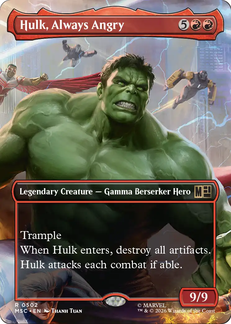 Hulk, Always Angry