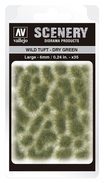 Wild Tuft - Dry Green