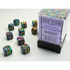 36 Count D6 Festive Chessex Dice Cube