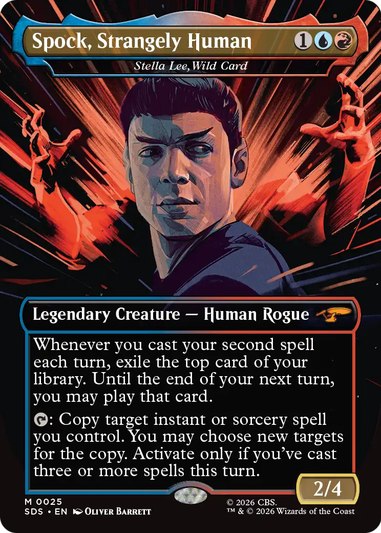 Spock, Strangely Human - Stella Lee, Wild Card