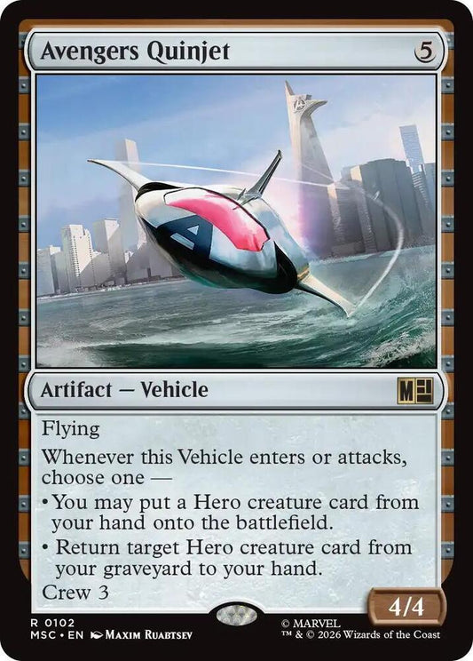 Avengers Quinjet - Hammer of Nazahn