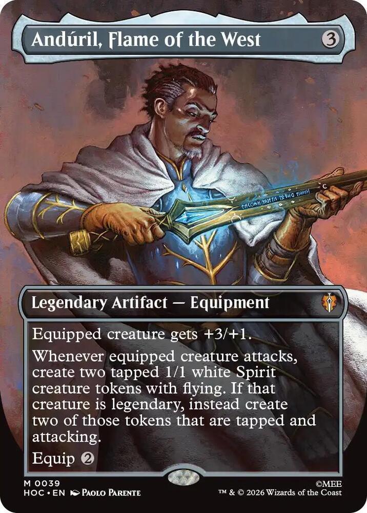 Anduril, Flame of the West