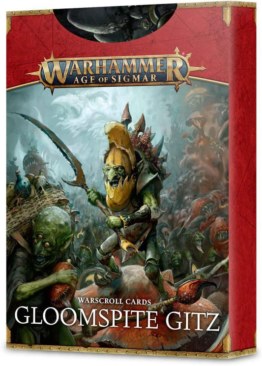 Warhammer Age of Sigmar - Gloomspite Gitz Warscroll Cards