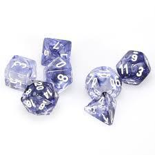 7 Die Nebula Chessex Set