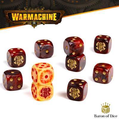 Baron Warmachine Dice Sets