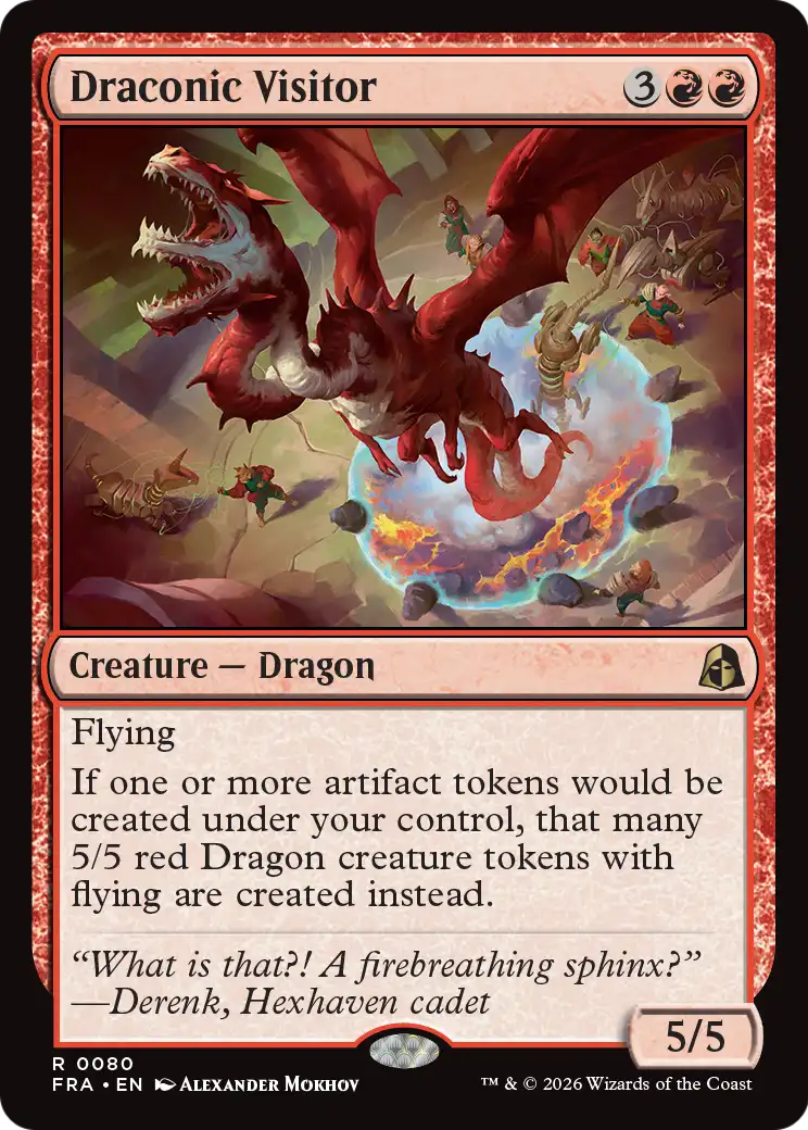 Draconic Visitor