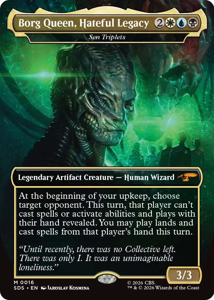 Borg Queen, Hateful Legacy - Sen Triplets