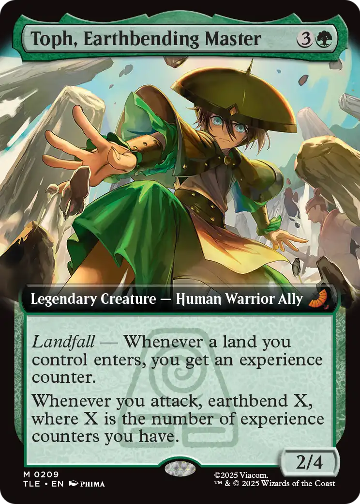 Toph, Earthbending Master