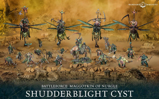 Shudderblight Cyst – Maggotkin of Nurgle Releases 11/29/24