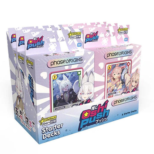 Oshi Push TCG: Gen One Phase Origins Starter Decks
