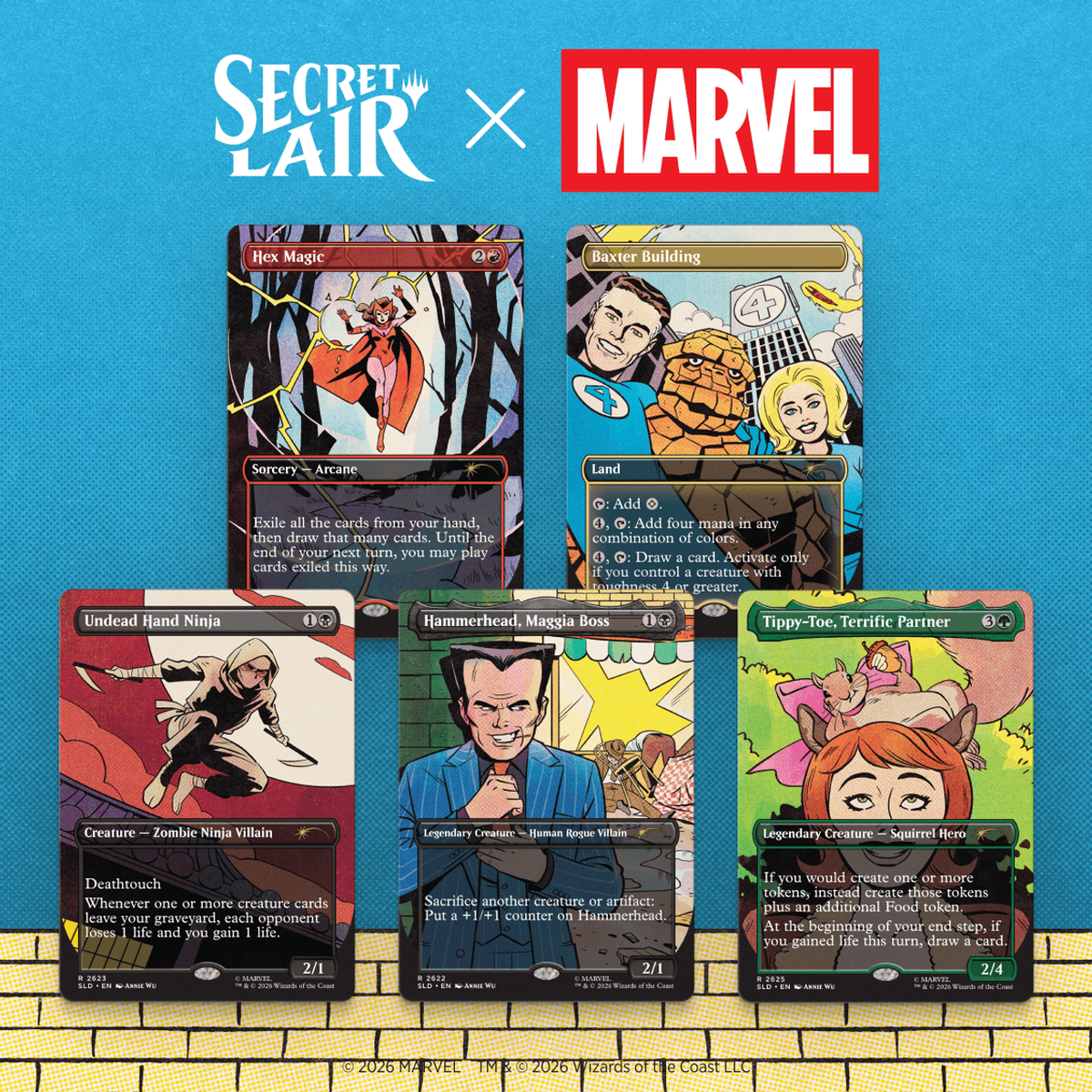 Magic: the Gathering Secret Lairs 2026