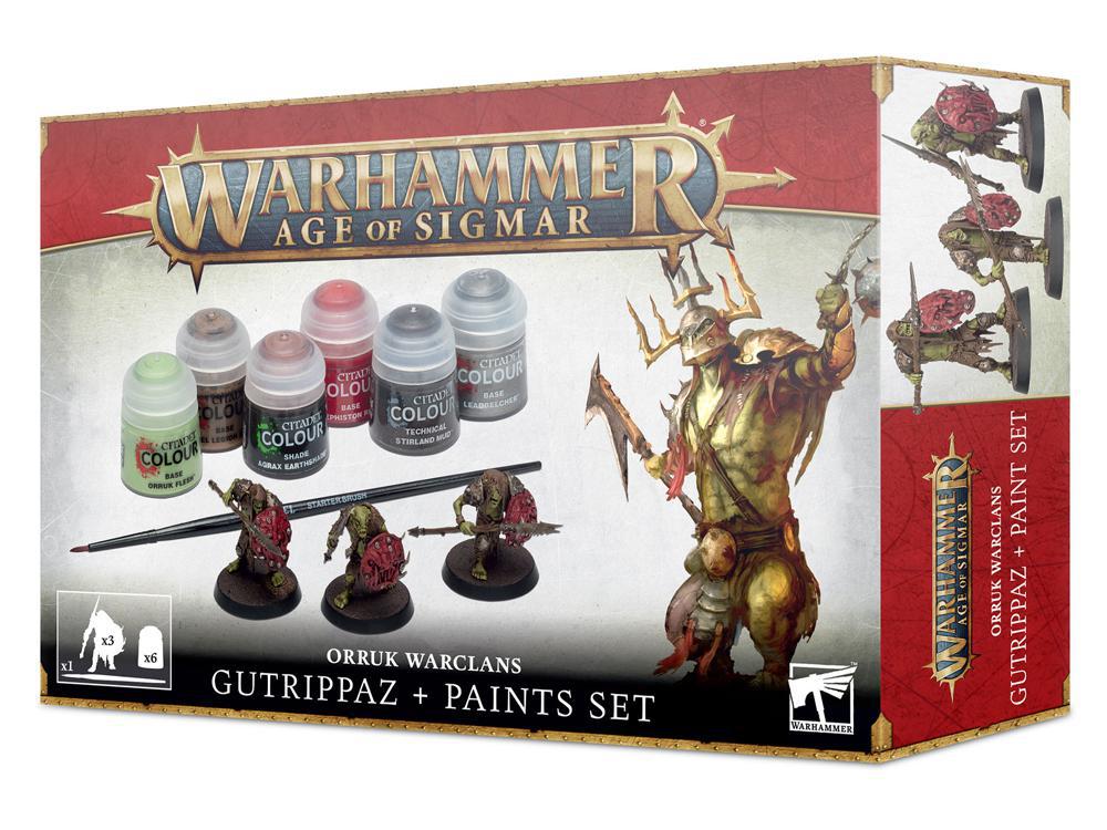 Orruks + Paint Set Eng/Spa/Port/Lat