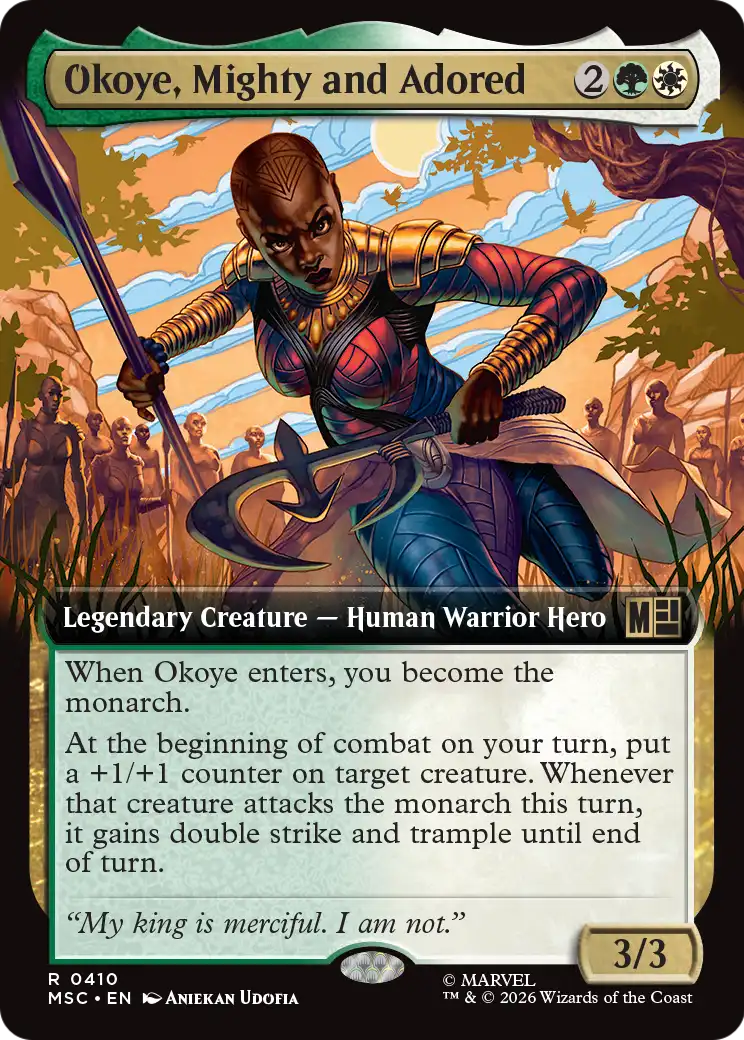 Okoye, Mighty and Adored
