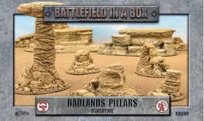 Battlefield in a Box Badlands - Sandstone