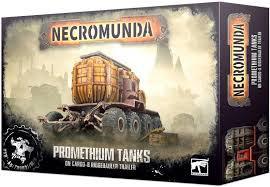 Nec. Promethium Tanks On Cargo-8 Trailer