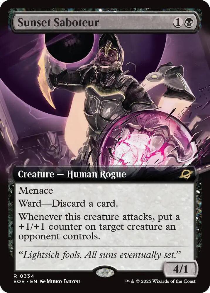 Sunset Saboteur