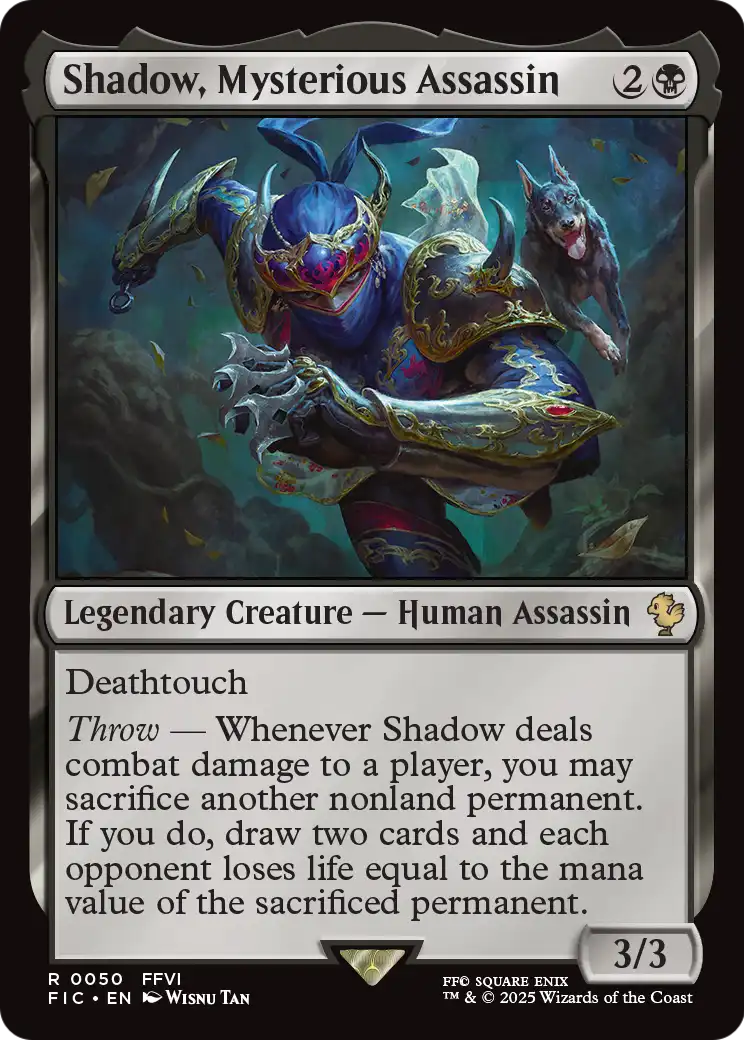 Shadow, Mysterious Assassin