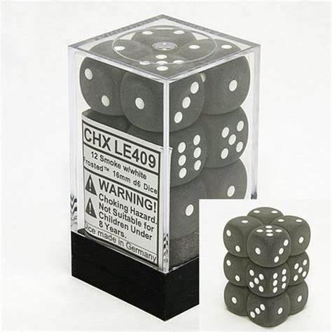 16mm d6 Frosted: Smoke / White