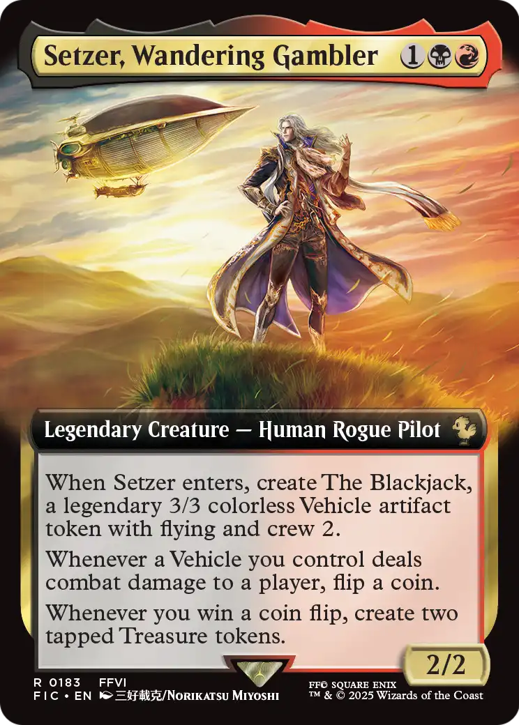 Setzer, Wandering Gambler