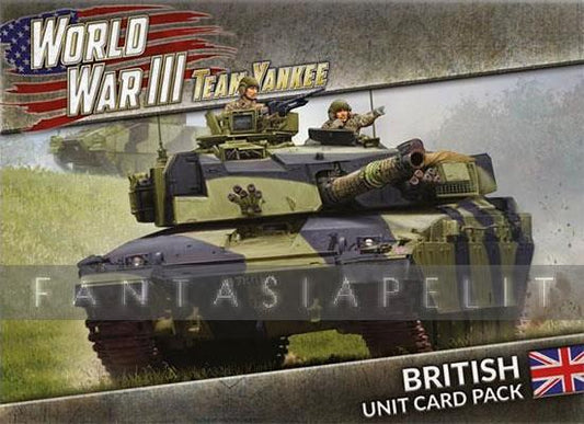 World War III: British Unit Card Pack (WWIII x39 cards)