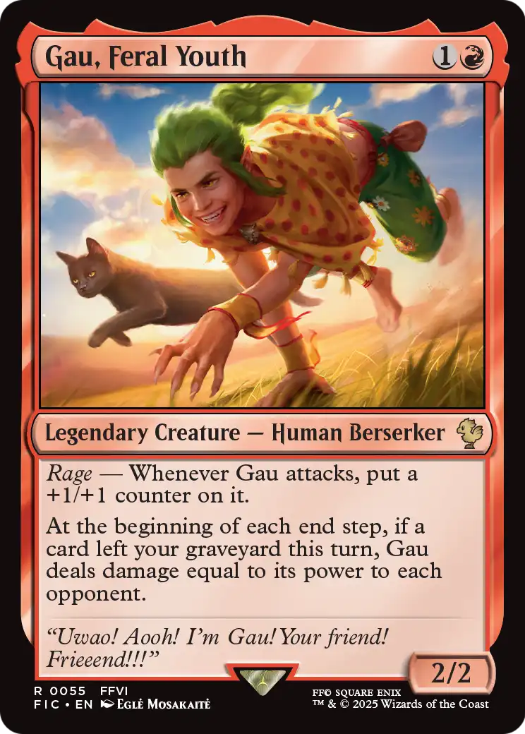 Gau, Feral Youth