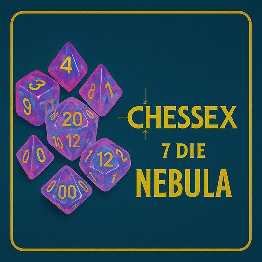 7 Die Nebula Chessex Set