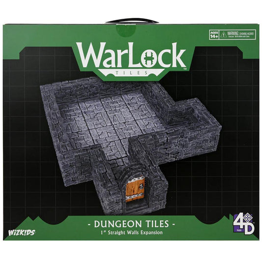Dungeon Tiles 1" Straight Walls